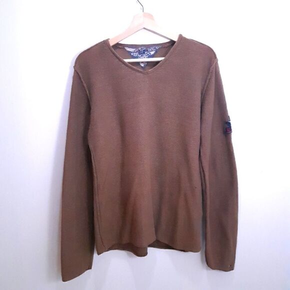 Tommy Hilfiger Inside Out Linen Cotton Sweater - Picture 1 of 9